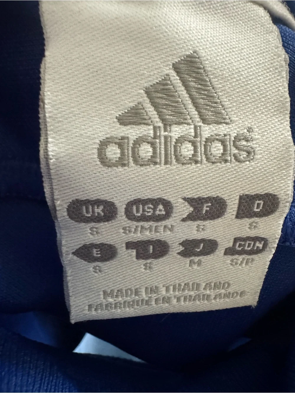 adidas Blue & Light Blue SoccerPlus Goalkeeper School Long Sleeve Jersey